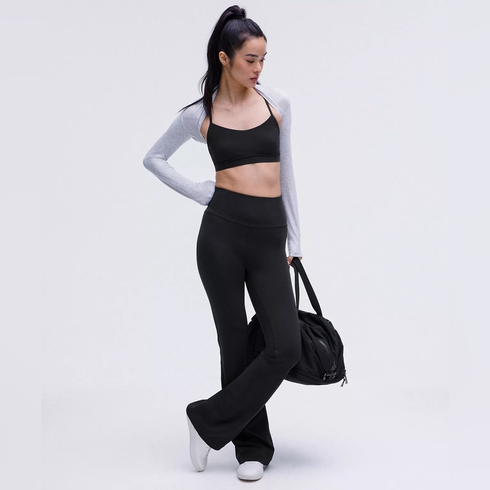 Lululemon Black Flare Yoga Pants